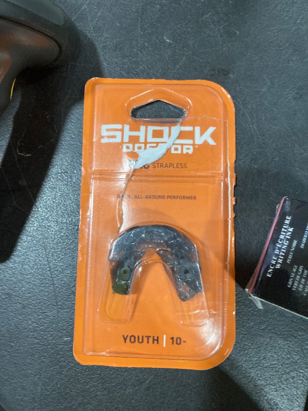 Photo 1 of Shock Doctor Mouth Guard, Custom Fit Football Mouth Guard, Moldable Mouth Guard Boxing, Lacrosse, Hockey, MMA, Football & More, Mouthpiece, Mouthguard Sports, Adult & Youth