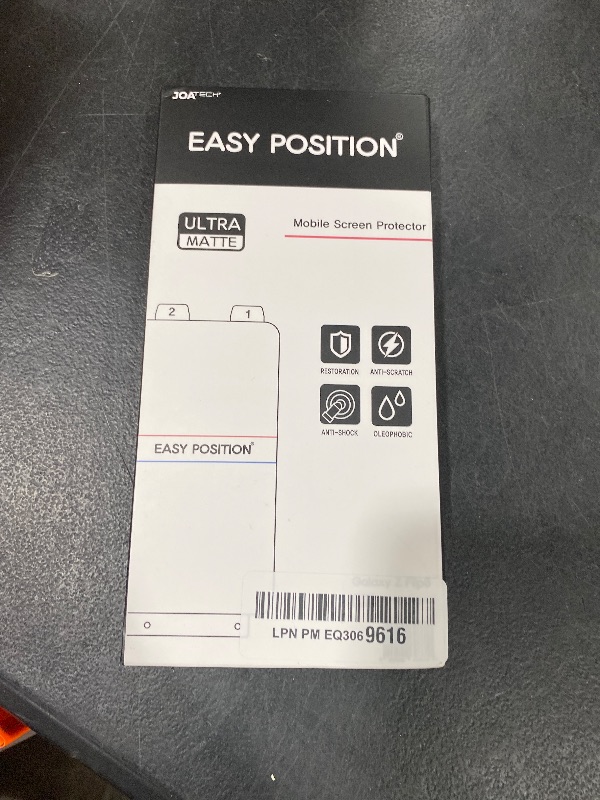 Photo 1 of [EAZY POSITION] Z Flip 6 Screen Protector for Samsung Galaxy - 3 Pack, Anti Glare, Fingerprint Resistant, Matte Finish, Easy DIY Installation