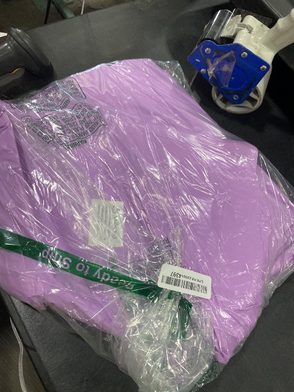 Photo 1 of Fuxury Poly Mailers 14.5x19 Inch 400 Pcs Bulk Shipping Bags for Clothing Strong Adhesive Shipping Envelopes for Small Business Suppliers Waterproof Mailers Poly Bags Mailing Envelopes Light Purple