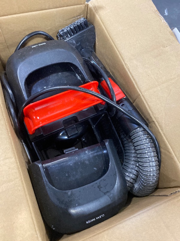 Photo 1 of Portable Spot Cleaner Machine for Carpet and Upholstery, 15Kpa Powerful Suction for Pet Stain, Couche & Car, with Dual BrushHeads & Self-Cleaning System, Spot Cleaner for Area Rug, Stair and Furniture