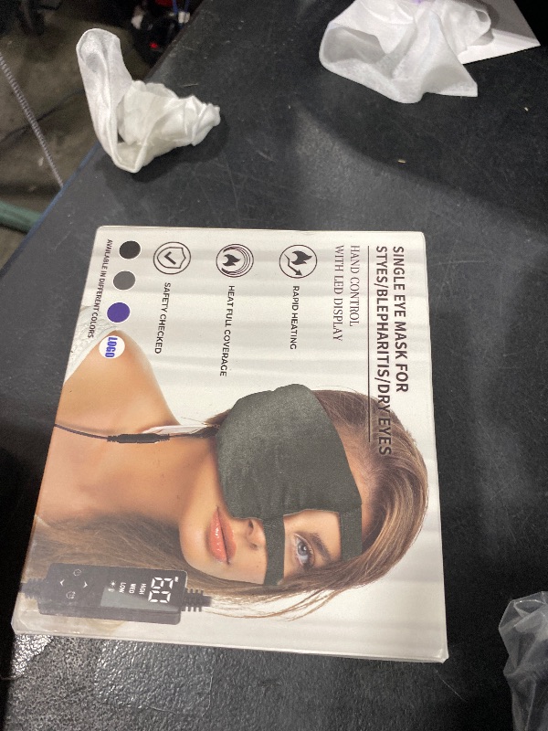 Photo 1 of sticro Moist Heat Stye Eye Compress Heating Pad for Single Stye Eye Treatment, Electric Heated Eye Mask for Dry Eyes Relief, Blepharitis-Treatment and Other Eye Irritation