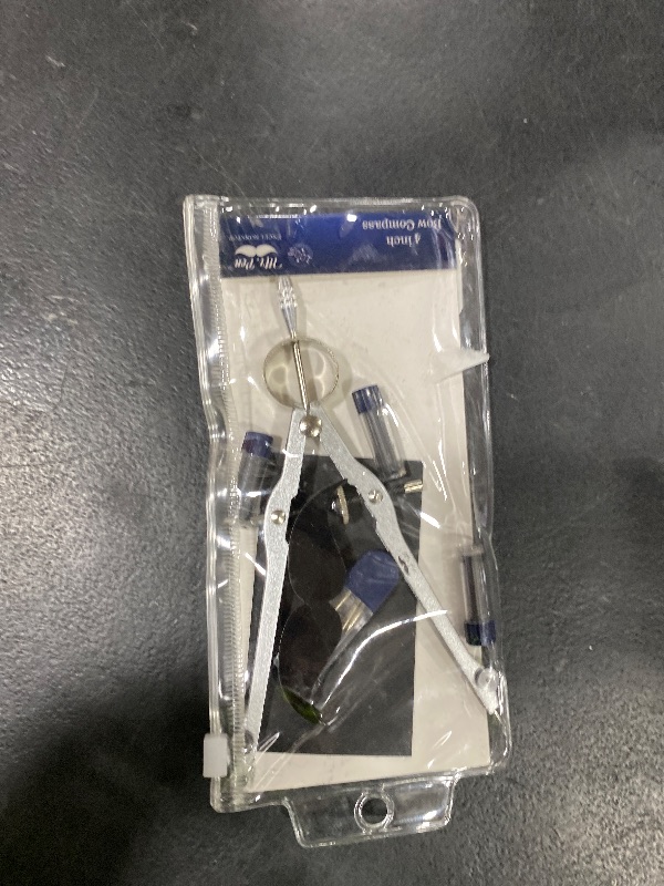 Photo 1 of Mr. Pen- Professional Compass for Geometry, Extra Lead, Metal Compass, Compass, Compass Drawing Tool, Drawing Compass, Drafting Compass, Compass for Students, Compass Geometry