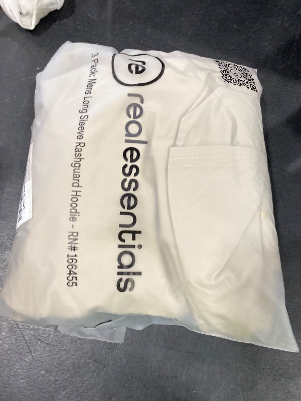 Photo 1 of Real Essentials 3 Pack: Men's UPF 50+ Sun Protection Lightweight Long Sleeve Hoodie Shirt Fishing (Available in Big & Tall)
