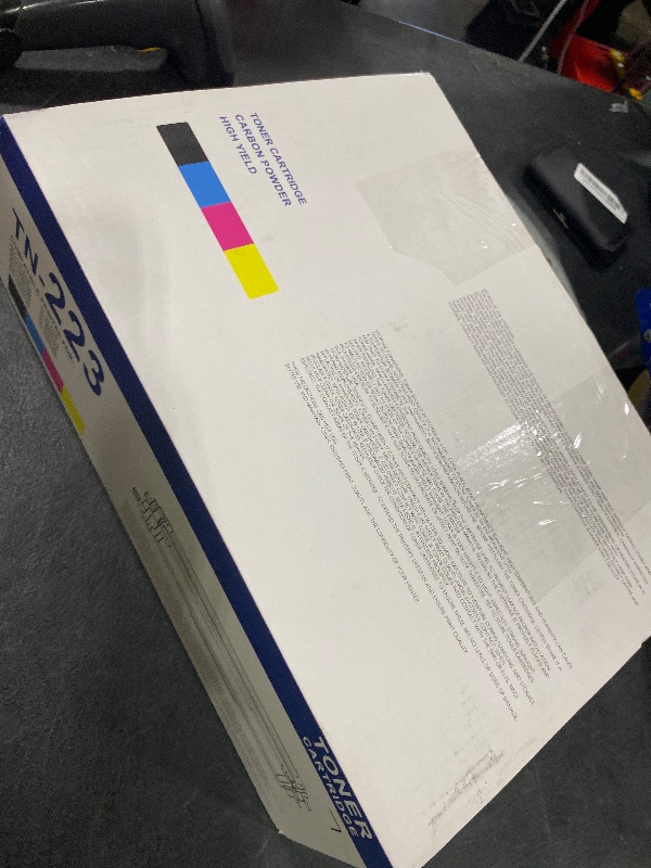 Photo 1 of TN223 TN-223BK/C/M/Y Toner Cartridges 4 Pack Replacement for Brother TN-223 TN223BK/C/M/Y Toner HL-L3290CDW MFC-L3750CDW Printer Toner, TN2234PK (TN223BK, TN223C, TN223M, TN223Y)