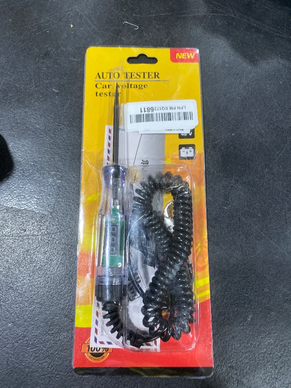 Photo 1 of Automotive Test Light with 3-48V LED Digital Readout, Automotive Circuit Tester with Voltmeter and Polarity Indicator Light, Electrical Voltage Test Pen with Stainless Probe for Fuse Car/Vehicles