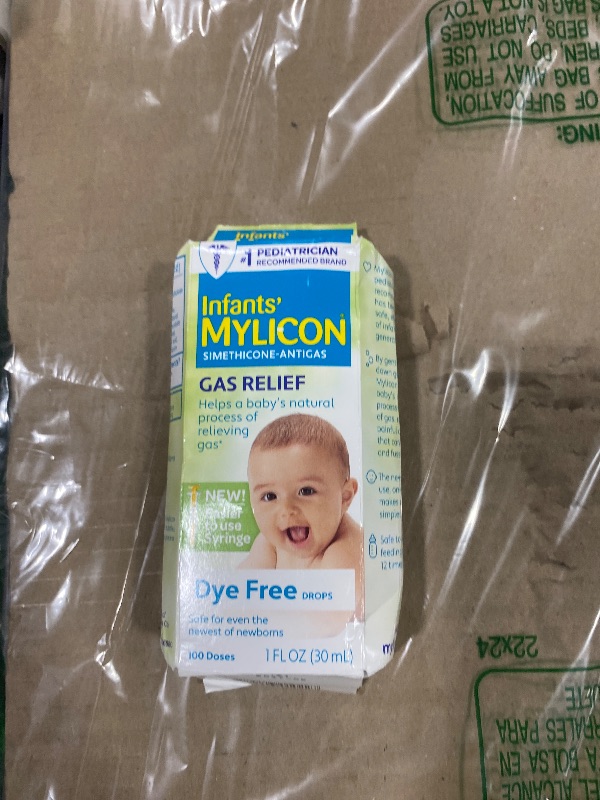 Photo 1 of MYLICON Infants Gas Relief Drops for Infants and Babies, Dye Free Formula, 1 Fluid Ounce