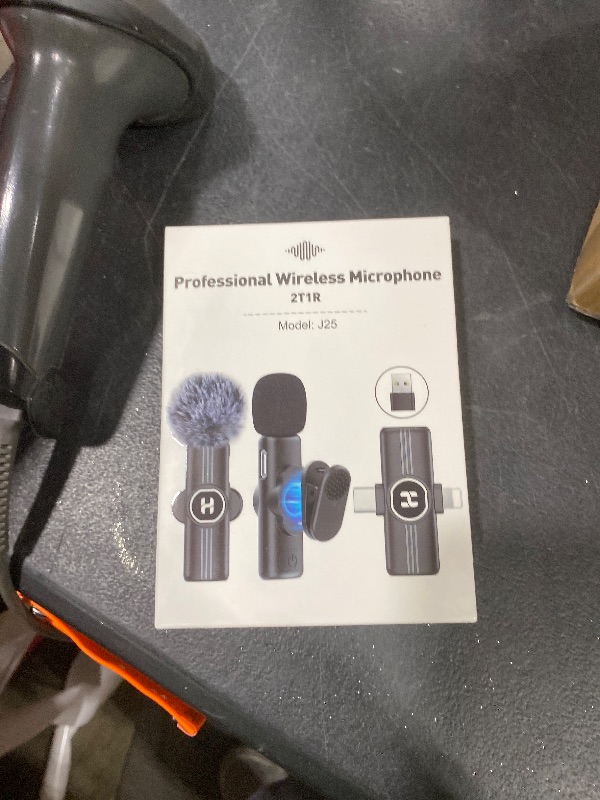 Photo 1 of HEHOTTC Mini Wireless Lavalier Microphone for iPhone, iPad, Android Phone - Noise Reduction Lapel USB C Bluetooth Mic for Recording, Clip on Omni Lav Mic for Video Recording, Tiktok, YouTube, Vlog
