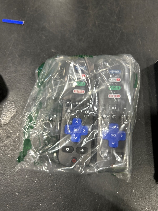 Photo 1 of (Pack of 2) Replacement Remote Control Only for Roku TV, Compatible for TCL Roku/Hisense Roku/Onn Roku/Sharp Roku/Element Roku/Westinghouse Roku/Philips Roku Smart TVs (Not for Roku Stick and Box)
