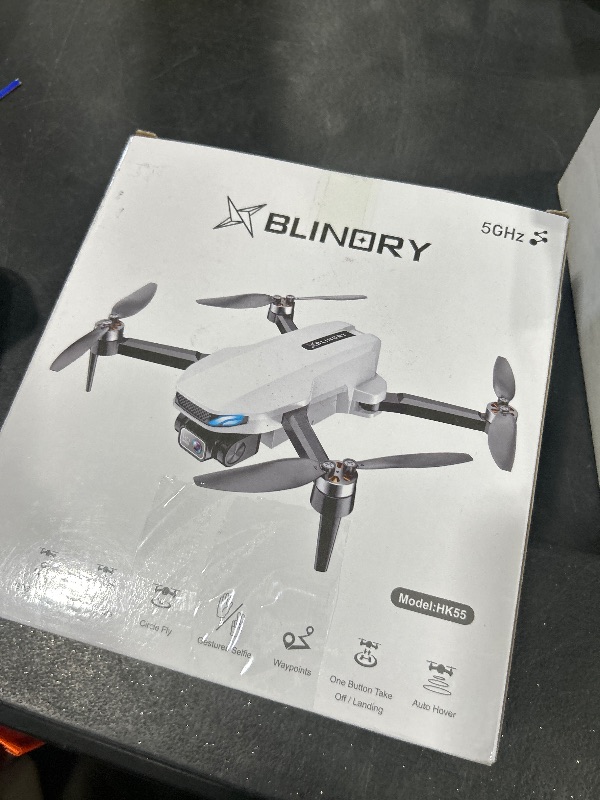 Photo 1 of Drone with Camera for Adults, 2K HD GPS Drones with Auto Return, Follow Me, Circle Fly, Waypoint Fly, Optical Flow, Brushless Motor, Foldable 5G Transmission FPV Quadcopter