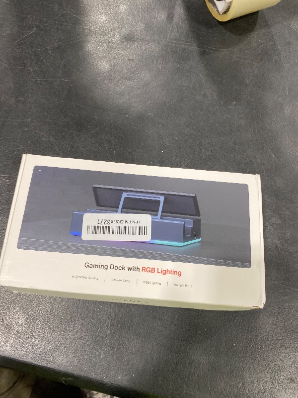 Photo 1 of iVANKY 14-in-1 RGB 4K@144Hz Docking Station with 100W PD Charger for Steam Deck OLED/ROG Ally X/Lenovo Legion Go, Foldable Dock with HDMI Gigabit Ethernet 10Gbps USB 3.2, SD/TF Slots, 1Gbps Ethernet