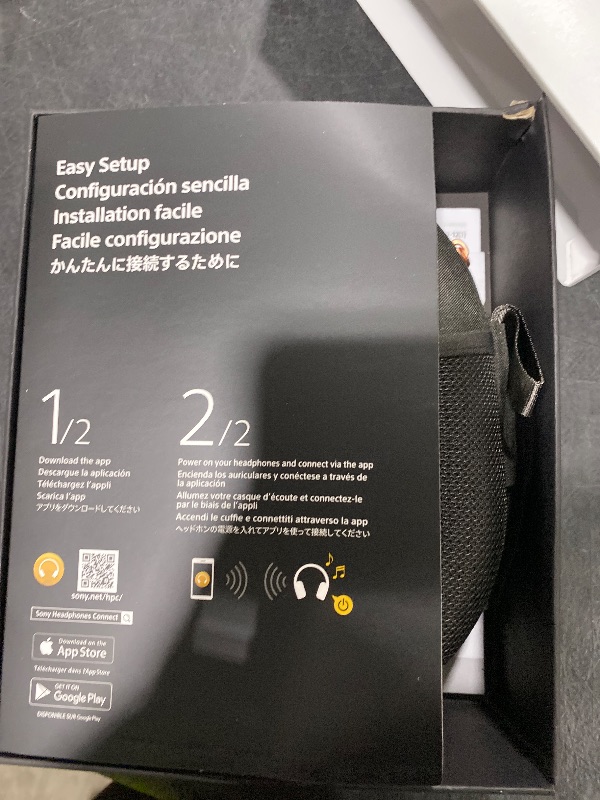 Photo 1 of Sony WH-1000XM4 Wireless Premium Noise Canceling Overhead Headphones with Mic for Phone-Call and Alexa Voice Control, Black WH1000XM4