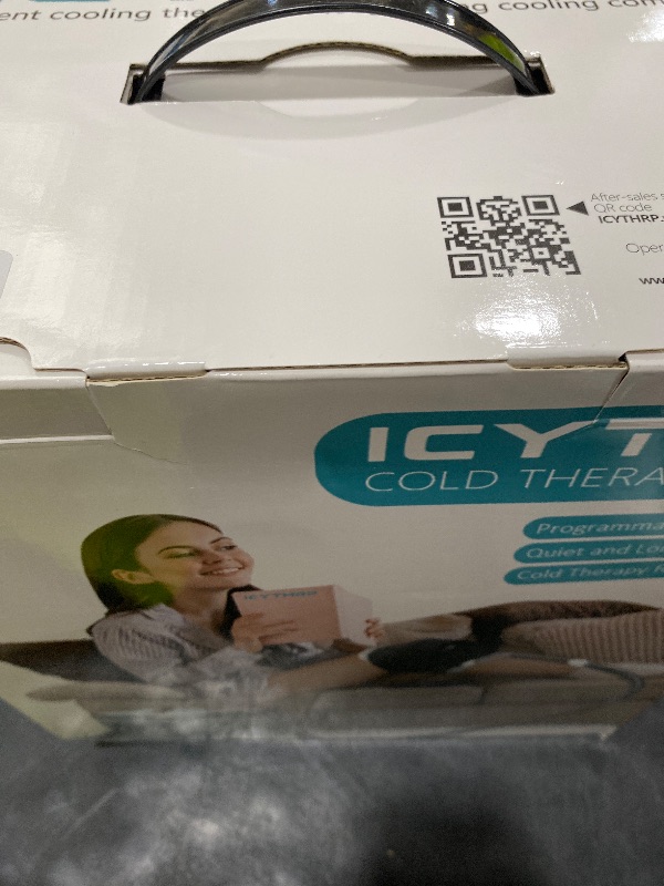 Photo 1 of ICYTHRP Cold Therapy Machine with Programmable Timer, Portable Ice Machine for Knee After Surgery, Knee Replacement Recovery System for Pain Relief w/Compression Pad for Shoulder, Hip and Ankle