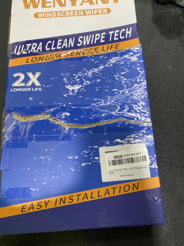 Photo 1 of 22" + 16" Replacement For Hyundai Accent 2016-2011 /Nissan NV200 20-13 Front Windshield Wiper Blade Original Equipment Automotive Replacement J/U Hook Blades 2 Pack