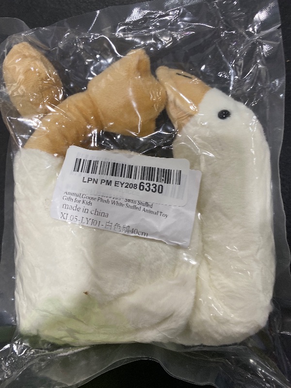 Photo 1 of CHELEI2019 15.7" Swan Stuffed Animal,Goose Plush White Stuffed Animal Toy Gifts for Kids