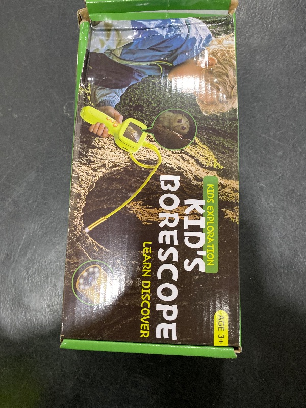 Photo 1 of Kids Endoscope with Light, Unique Borescope Snake Camera, Educational Science Stem Toys for Christmas Birthday Gifts for 3 4 5 6 7 8 9 10-Year-Old Boys Girls