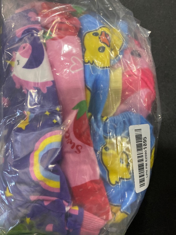 Photo 1 of 4 Pack Dog Pajamas Soft Lightweight Dog Recovery Suit Onesie Clothes for Small Medium Female Boys Girls Dogs Cats (XL (Back: 16",Chest: 20.8", Neck: 12"), Unicorn,Pig,Strawberry,Duck)