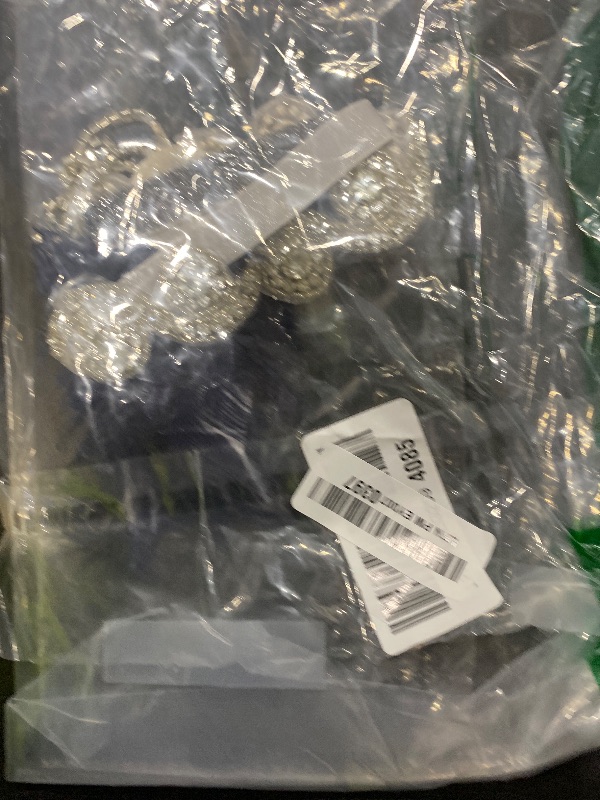 Photo 1 of 1920s Flapper Headband for Women,Tea Party 1920s gatsby headpiece for women Headpiece with Crystal for Girls (navy blue)