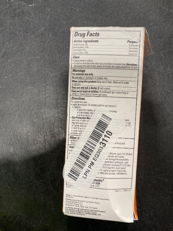 Photo 1 of La Roche-Posay Anthelios Melt-In Milk Sunscreen SPF 100, Sunscreen For Body & Face, Broad Spectrum SPF + Antioxidants, Oil Free, For Sun Sensitive Skin, Oxybenzone Free