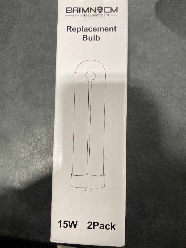 Photo 1 of 7.5 Inch Bug Zapper Replacement Bulb15 Watt for BK-15D BF-35, Work with Black Flag BZ-15 BB-15WHT Stinger UV15, FP15, TZ15 B1515