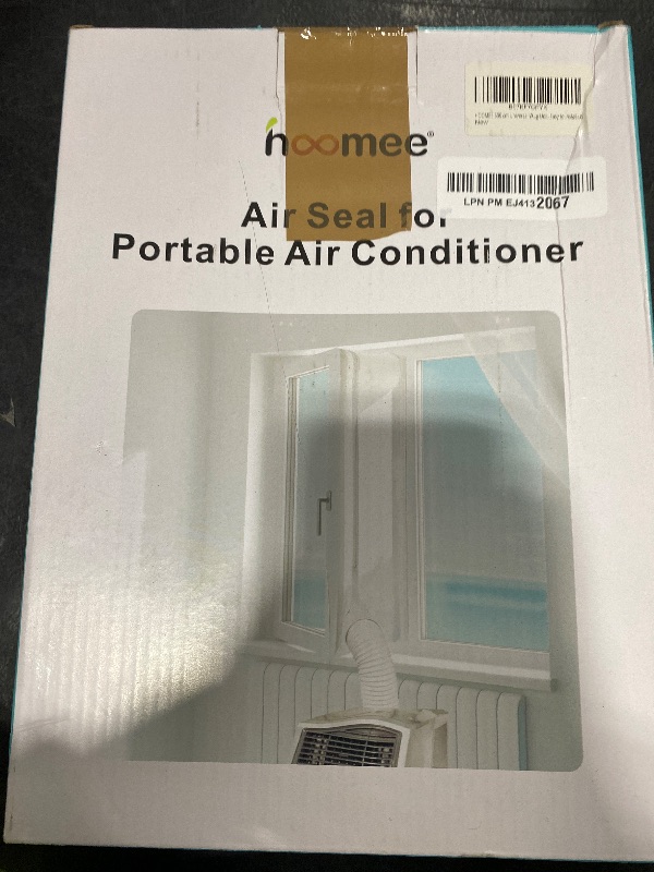 Photo 1 of HOOMEE 500CM(197") Universal Window Seal for Portable Air Conditioner and Tumble Dryer – Works with Every Mobile Air-Conditioning Unit