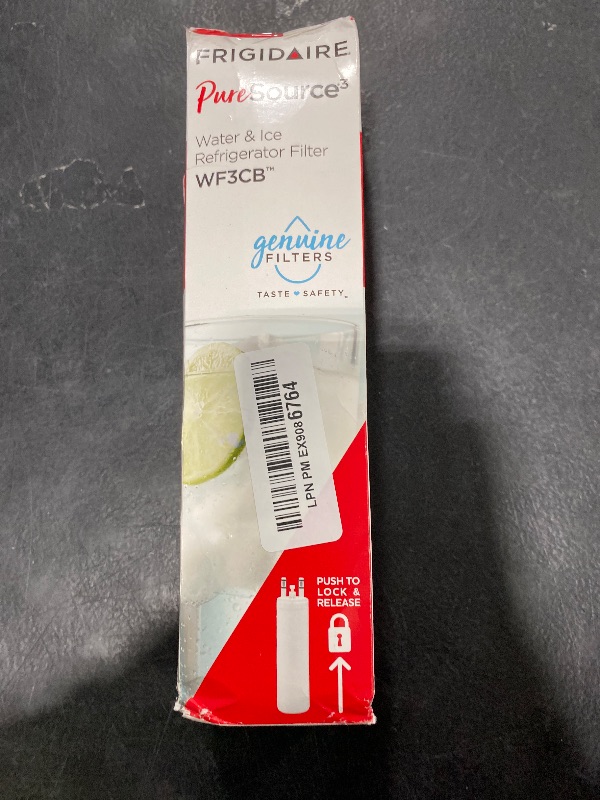 Photo 1 of Frigidaire WF3CB Puresource3 Refrigerator Water Filter, White, 1 Count (Pack of 1)