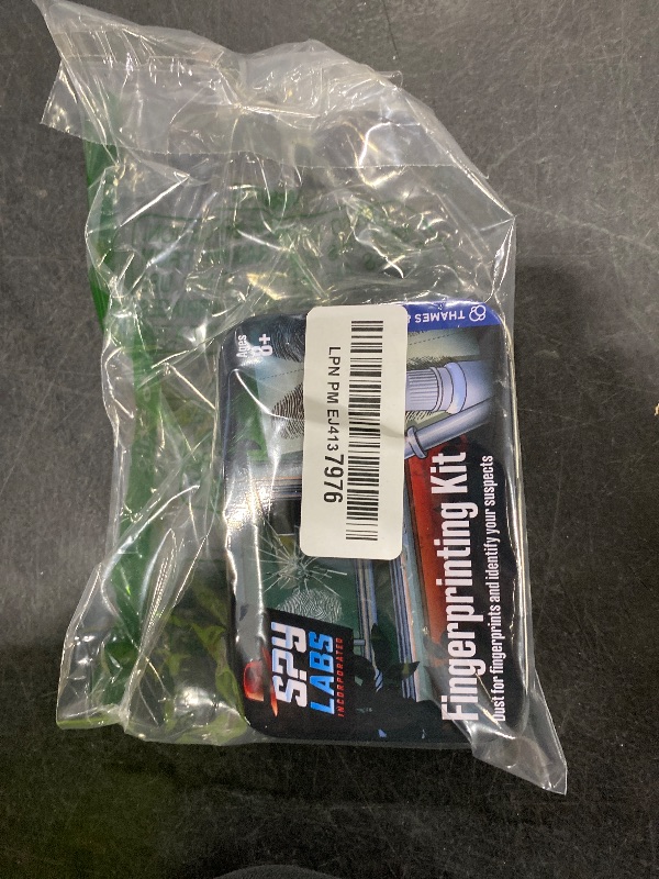 Photo 1 of Thames & Kosmos Spy Labs Inc: Fingerprinting Kit Identify, Collect, Analyze Fingerprint Evidence | Essential Tools and Tricks of The Trade from The Detective Gear Experts for Young Investigators