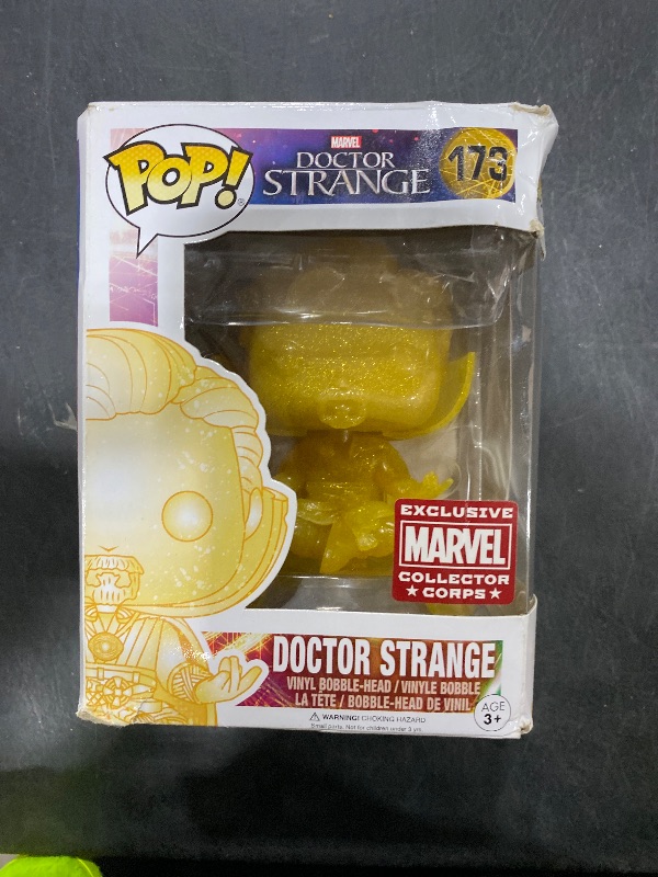 Photo 1 of FunKo Doctor Strange Pop! Exclusive Marvel Collector Corps Exclusive Vinyl Figure