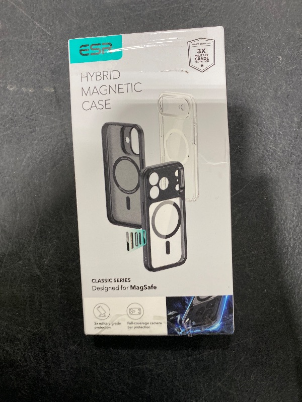 Photo 1 of ESR for iPhone Air Case, Camera Control, Compatible with MagSafe, Shockproof Military-Grade Protection, Magnetic Phone Case for iPhone 17 Air Case, Clear