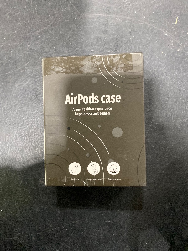Photo 1 of RFUNGUANGO for Airpods 3rd Generation Case,Compatible with Apple Airpods 3rd Generation 2021, LED Front Light Visible (Cleaning Kit Included)-Carbon Fiber Ash