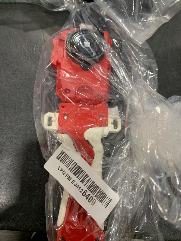 Photo 1 of 2 Pack String Launchers and Grips, Battling Burst Launcher, Left/Right Spin, Only Compatible with Burst, Two Launch Modes Gyros(Black+Red)