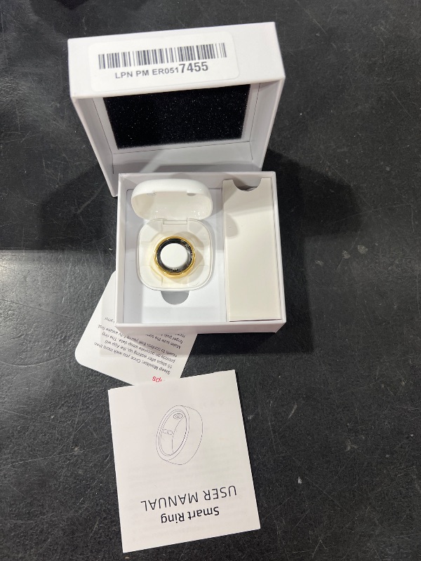 Photo 1 of 
Fitness Tracker Smart Ring, Lightweight Fitness Ring Health Tracker Fitness Tracker Ring with Charging Case for Men or Women, Sport Monitoring, Remote Care (9#)