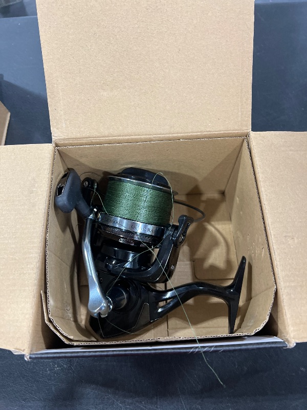 Photo 1 of Big Game Surf Spinning Fishing Reel 8000/12000,20KG Drag Power Backlash-Free Bearings,Metal Reel Seat,Zinc Alloy Gear for Saltwater Inshore and Offshore Fishing (HT-BL-8000)