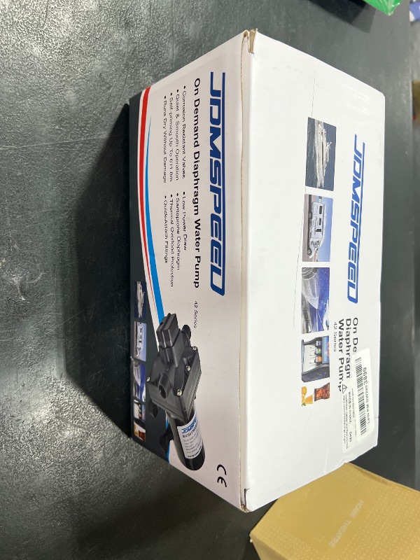 Photo 1 of DICMIC 3.0 GPM 12V 55 PSI Revolution Water Pump Compatible with Camper, RV, Shower, Sprayer Replace# 4008-101-A65, 4008-101-E65