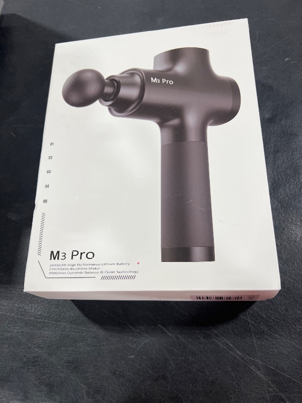 Photo 1 of opove M3 Pro 2 Massage Gun Deep Tissue Percussion Muscle Massager for Workout, Handheld Percussive Therapy Fascia Gun for Athletes Fast Recovery 4-8 Hours Long Battery Life, Powerful, Quiet, Black
