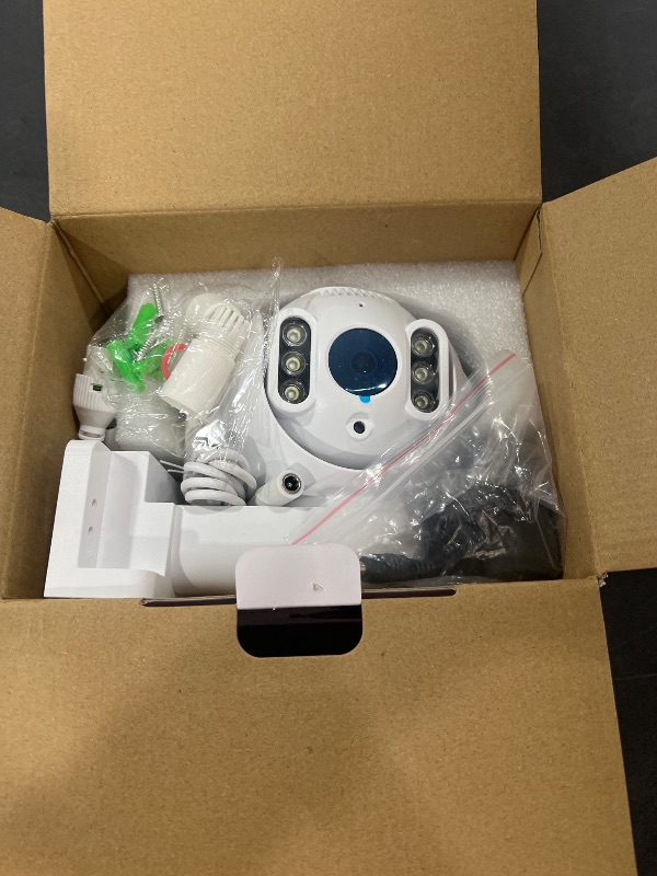 Photo 1 of INQMEGA 5MP TUYA Smart Camera,Security Home Surveillance Camera with 2.4G WiFi,2-Way Audio, Full Color Night Vision, Waterproof, Motion Detection, Spotlight & Siren