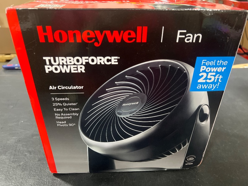 Photo 1 of Honeywell Turboforce Fan, Ht-900, 11 inch