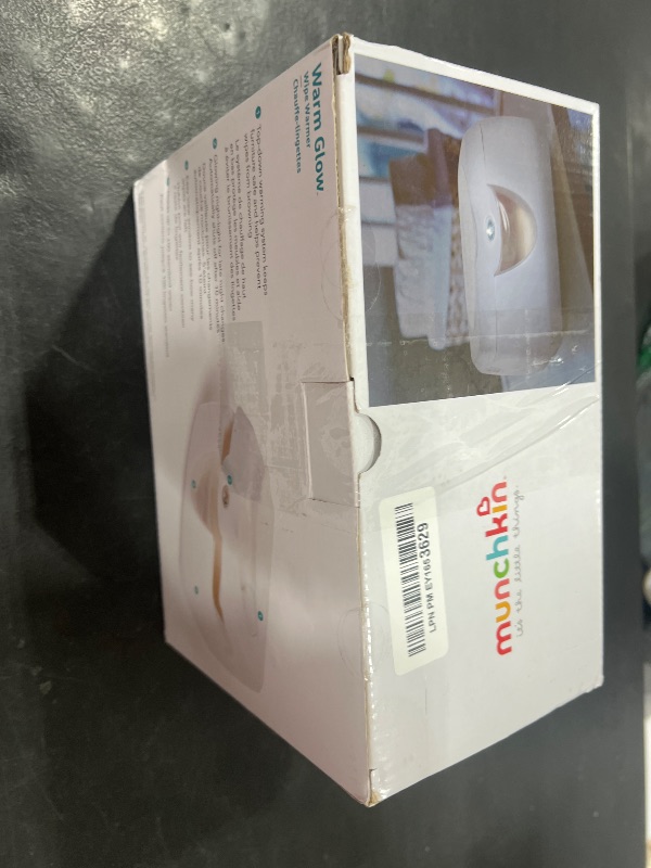 Photo 1 of Munchkin Warm Glow Baby Wipe Warmer, White