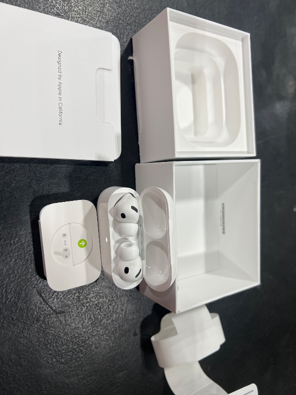 Photo 1 of Apple AirPods Pro 3 Wireless Earbuds, Active Noise Cancellation, Live Translation, Heart Rate Sensing, Hearing Aid Feature, Bluetooth Headphones, Spatial Audio, High-Fidelity Sound, USB-C Charging