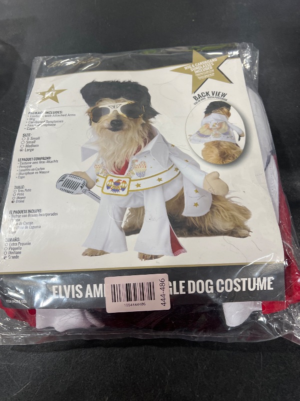 Photo 1 of Elvis Presley, American Eagle Costume, Large for Small/Medium Dogs