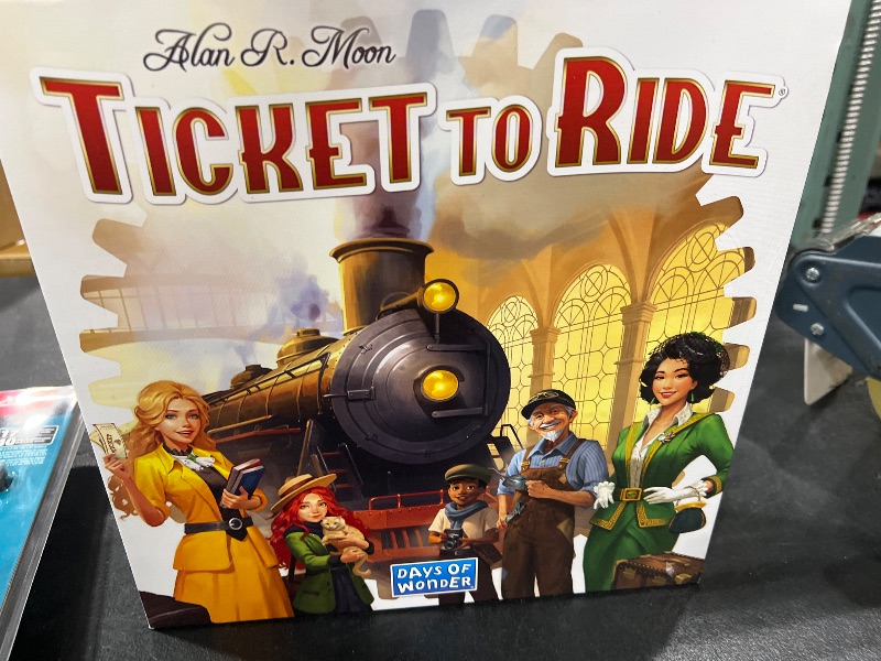 Photo 1 of Asmodee Ticket to Ride Board Game (2025 Refresh) - A Cross-Country Train Adventure for Friends and Family, Strategy Game for Kids & Adults, Ages 8+, 2-5 Players, 30-60 Minute Playtime