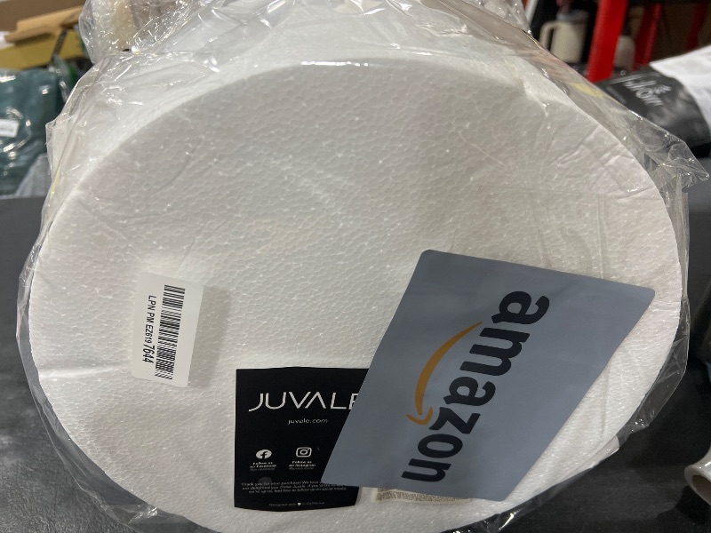 Photo 1 of Crafare 13.6 Inch Large Foam Circles for Crafts 7 Pack 1 Inch Thick Round Polystyrene Discs White for Wedding Holiday Modeling Sculpting School DIY Projects