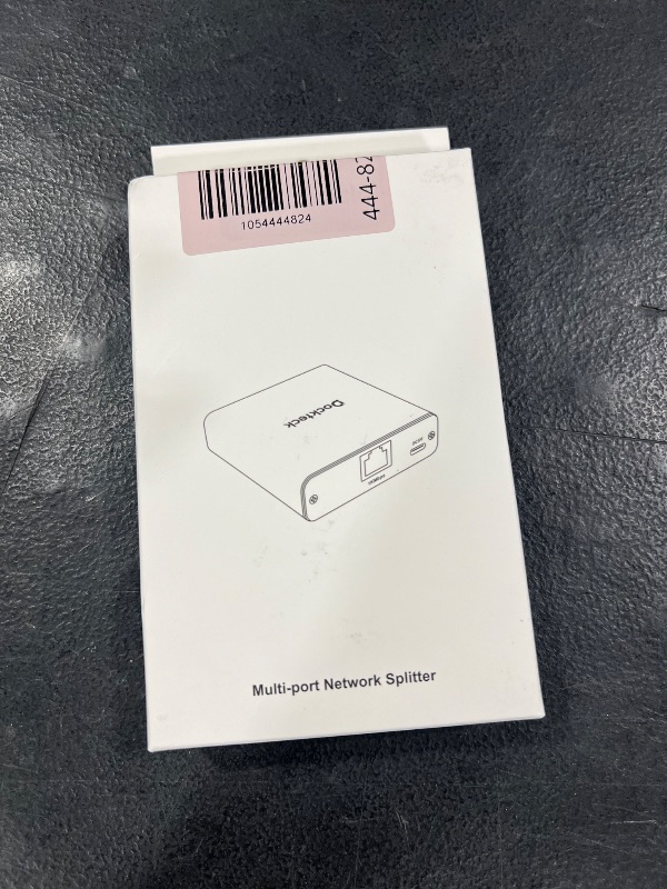 Photo 1 of Ethernet Splitter 1 to 3 1000Mbps, Dockteck Internet Cable Splitter 1 in 3 Out High Speed Switch Network Gigabit for LAN RJ45 Port Router Switch Work with Cat5/5e/6/7/8 Cable