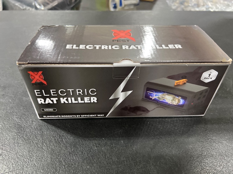 Photo 1 of Electronic Mouse Trap, Rat Traps Indoor for Home,Electric Mouse Trap Zapper with Powerful Voltage, Effective Rat Killer for Rodent and Mice - No Touch Reusable Mice Trap to Protect Your Home