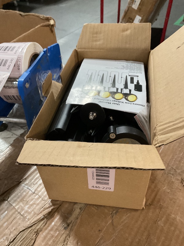 Photo 1 of ***(PARTS ONLY/ NON FUNCTION)***Low Voltage Landscape Lighting Kit: 4-IN-1 LED Landscape Lights with Stepless Color Temperature 2700K-6500K & Stepless Dimming & Timer | 6W Outdoor Spot Lights with Plug-in Transformer for Yard Garden