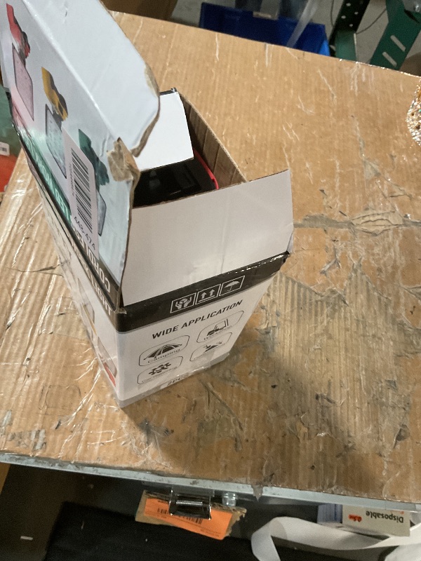 Photo 1 of ***(PARTS ONLY/ NON FUNCTIONAL)***LED Work Light for Milwaukee m18 18v Battery - OTYTY 48W 4800LM Cordless Flood Light Portable Flashlight with USB & Type-C Charging Port 2 Pack