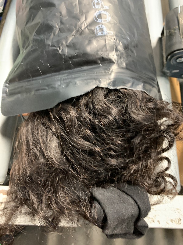 Photo 1 of ***(CURLY HAIR/ STOCK PHOTO FOR REFERENCE ONLY)***Prosa Kinky Straight 3 in 1 Half Wig, 3-in-1 Glueless Clip In Drawstring Headband Wig, Seamless Flip Over Style for Women (18inch)