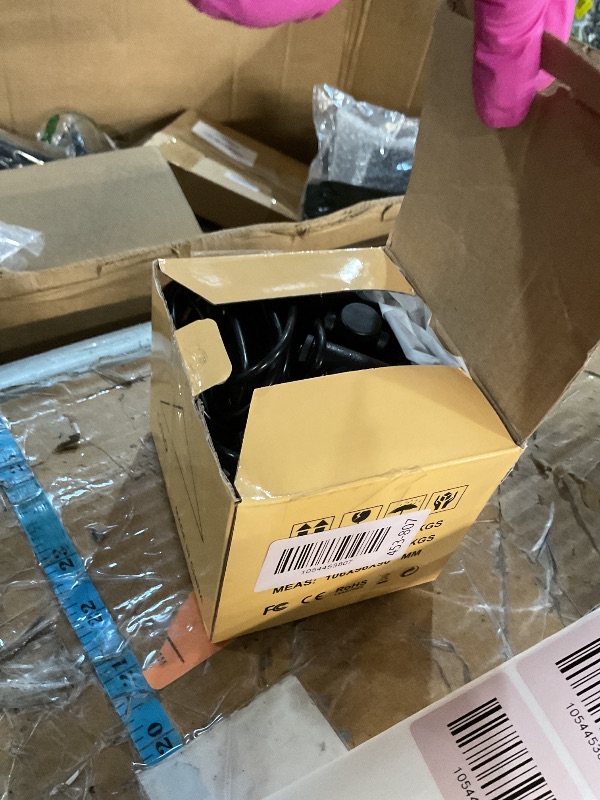 Photo 1 of (missing remote) Qajok Party Lights DJ Disco Light, RGB LED Strobe Light, Battery Powered Sound Activated Projector with Remote Control