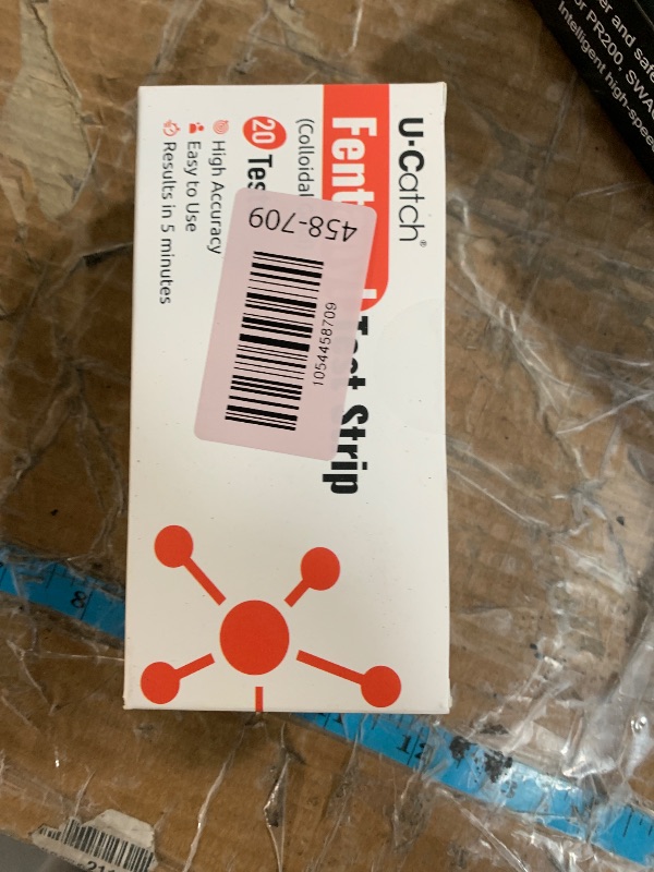 Photo 1 of [20 Pack]Fentanyl Test Strips for Powder/Liquid/Pills: Sensitive Fentanyl Testing Kits with Fast Results- Easy to Use FTS Anywhere-Individually Packaged Test Kits