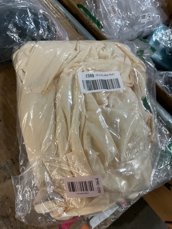 Photo 1 of Women Renaissance Sleeveless A Line Sundress Square Neck Flowy Dress Apricot M