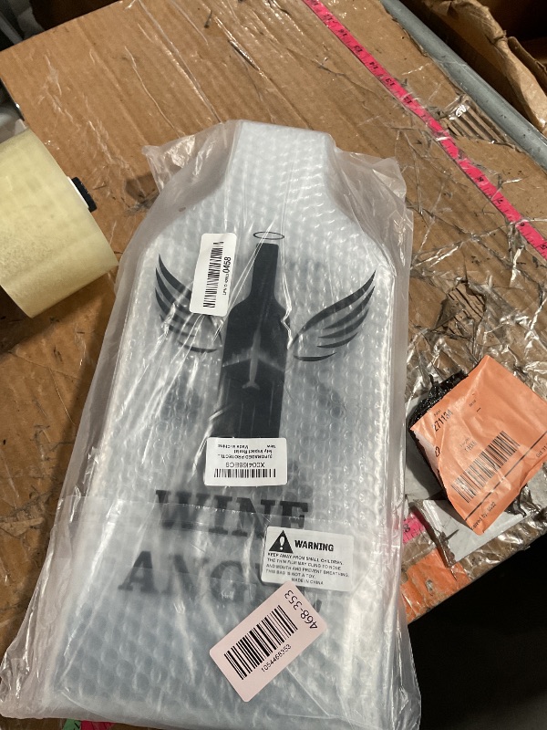 Photo 1 of [UPGRADED PROTECTION] 4 Set (8 pcs) Reusable Wine Bags for Travel, Wine Travel Protector, Bottle Travel Sleeve Case For Airplane, Car, Cruise, TRIPLE Protection Luggage Leak-Proof Safety Impact Resist